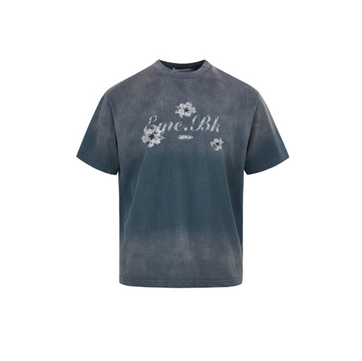 Basic printed T-shirt Gray