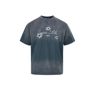 Basic printed T-shirt Gray