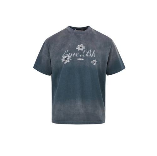 Basic printed T-shirt Gray