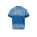 Basic printed T-shirt Blue