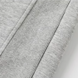 Loose Fit Baggy Sweatpants White Ash