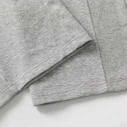 Loose Fit Baggy Sweatpants White Ash