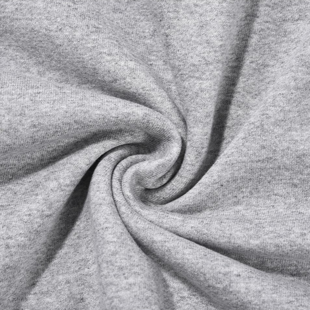 Simple silhouette hoodie Grey