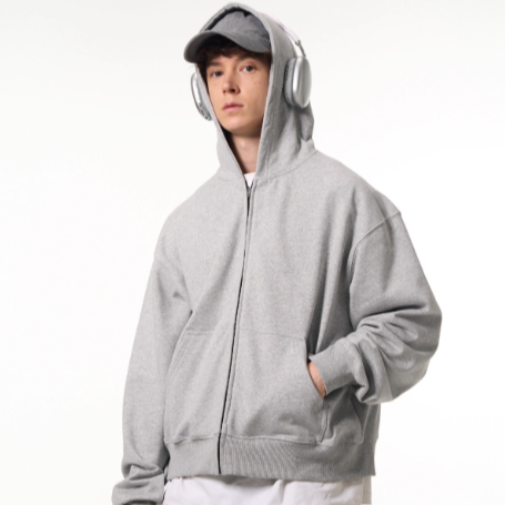 Retro casual loose hoodie