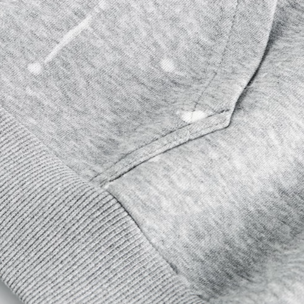 Loose zip-up stand-up collar sweatshirt
