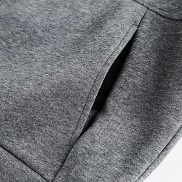 casual silhouette lapel jacket Grey