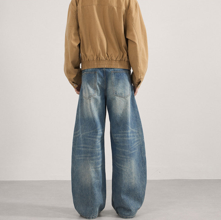Baggy Curved Blade Jeans HO1