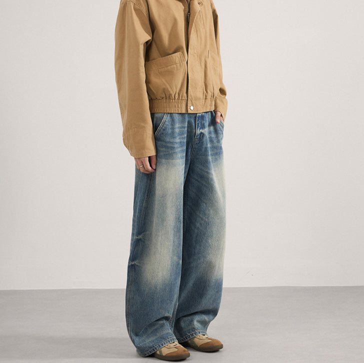 Baggy Curved Blade Jeans HO1