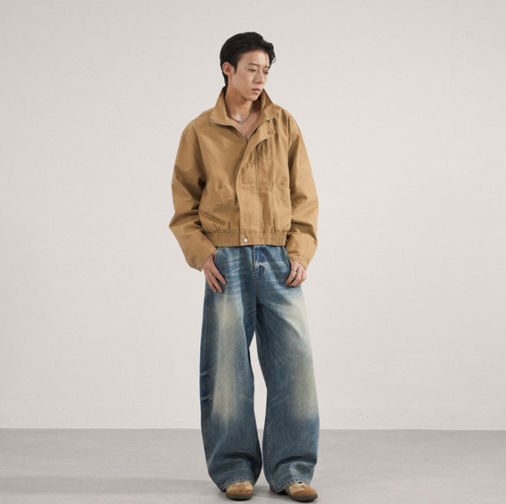 Baggy Curved Blade Jeans HO1