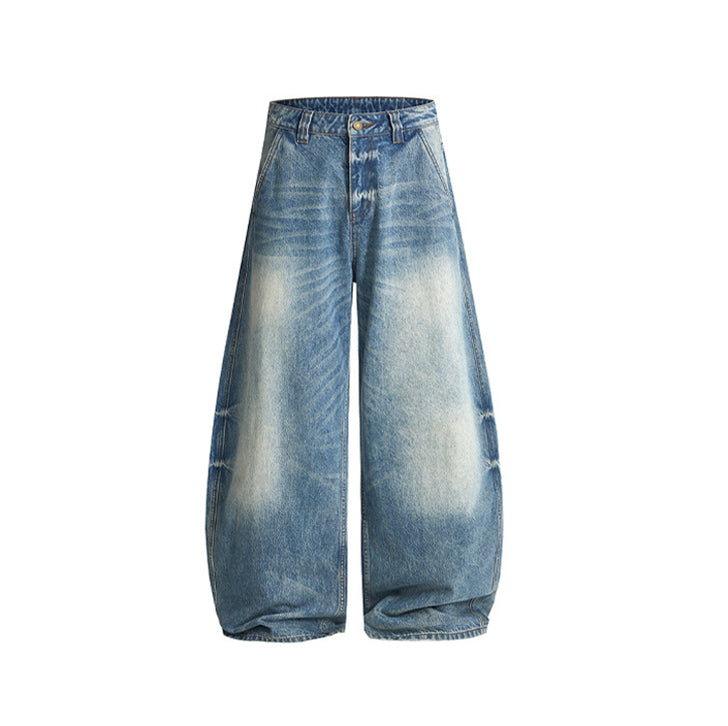 Baggy Curved Blade Jeans HO1