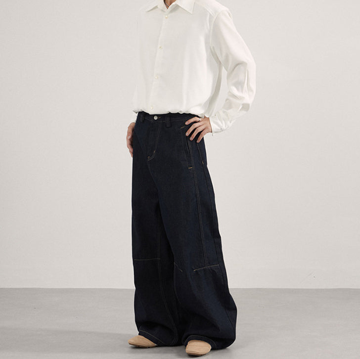 Baggy Curved Blade Jeans HO3
