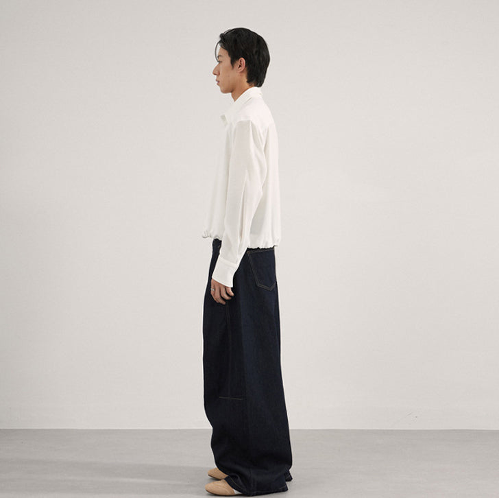 Baggy Curved Blade Jeans HO3