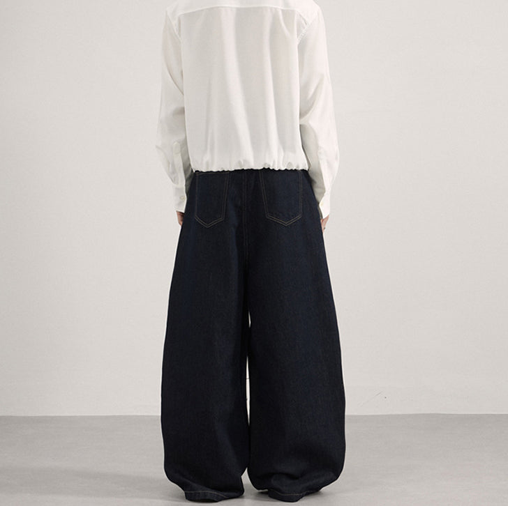 Baggy Curved Blade Jeans HO3