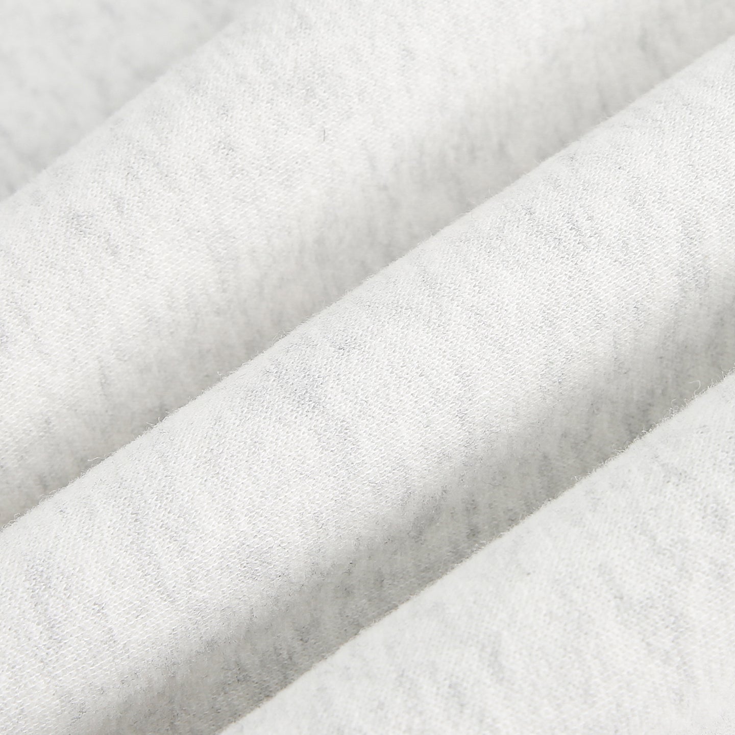 Loose Crew Neck Sweatshirt White Ash