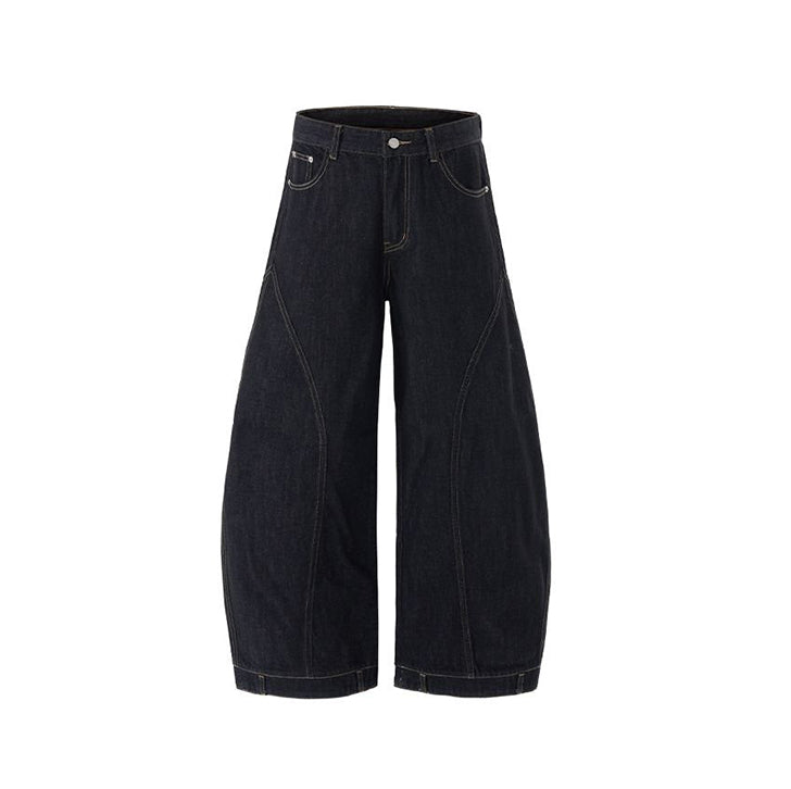 Baggy Curved Blade Jeans