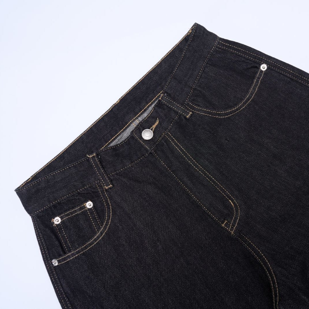 Baggy Curved Blade Jeans