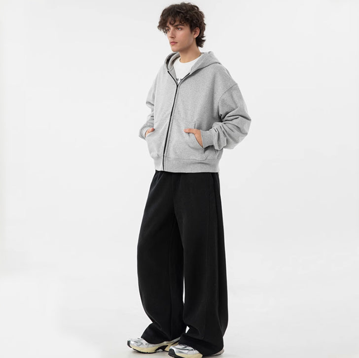 Loose Fit Baggy Sweatpants Black