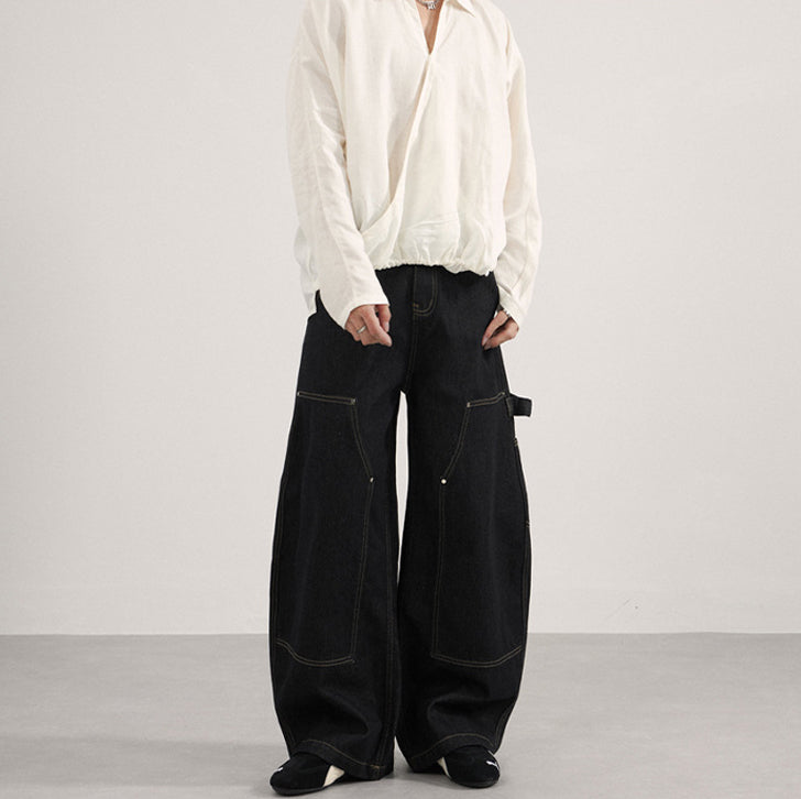 Baggy Curved Blade Jeans HO2