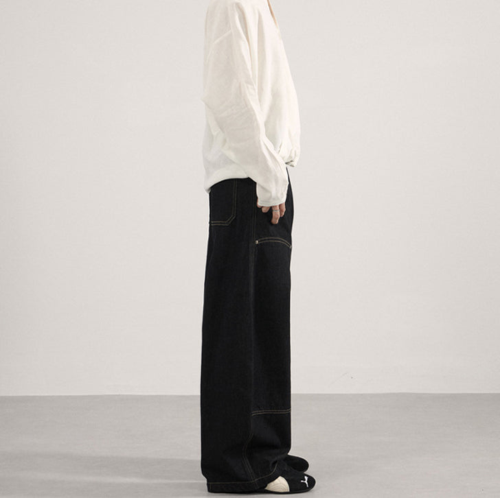 Baggy Curved Blade Jeans HO2