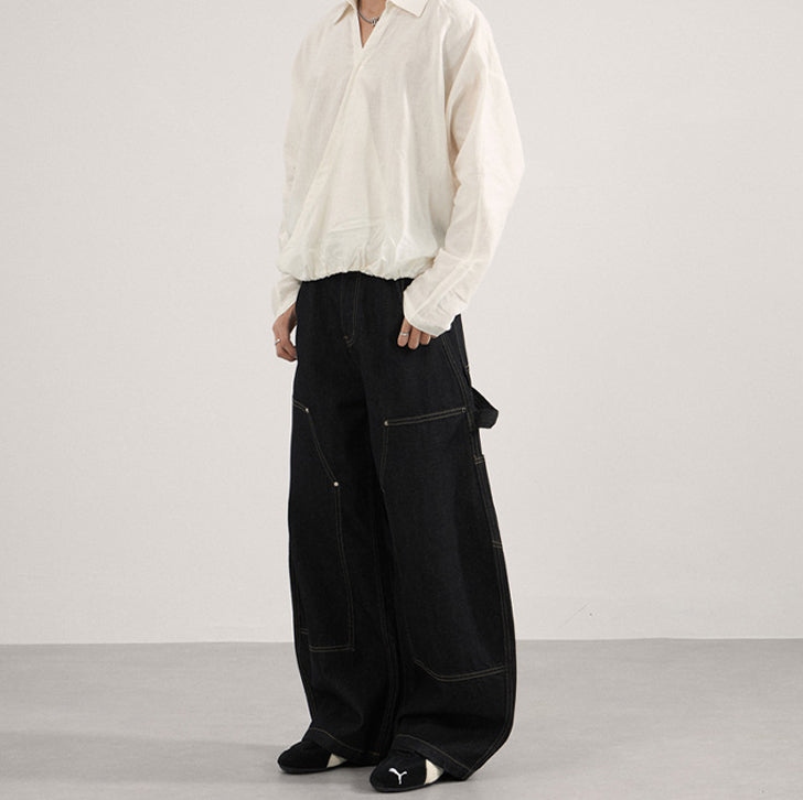 Baggy Curved Blade Jeans HO2