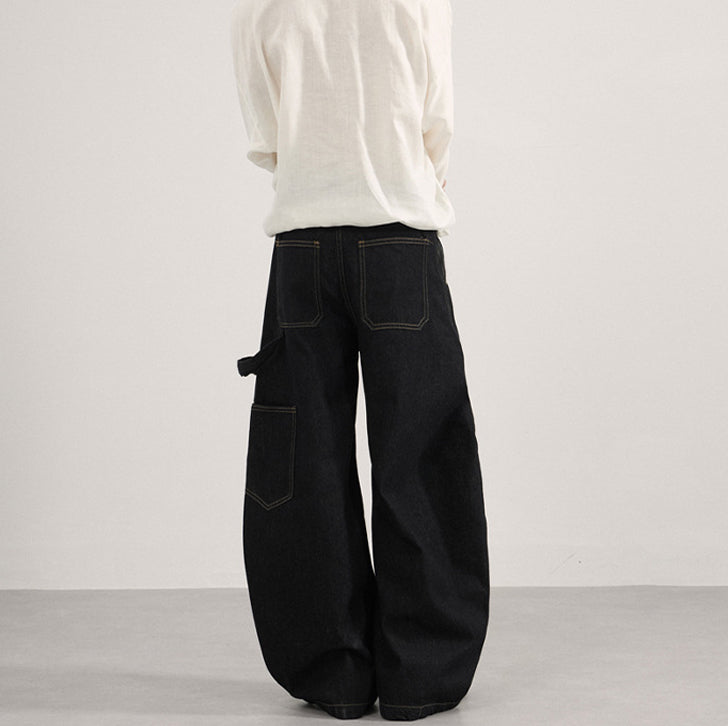 Baggy Curved Blade Jeans HO2