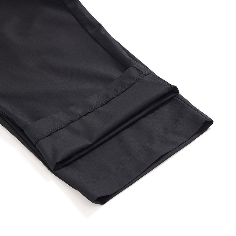 Pleated loose wide-leg trousers