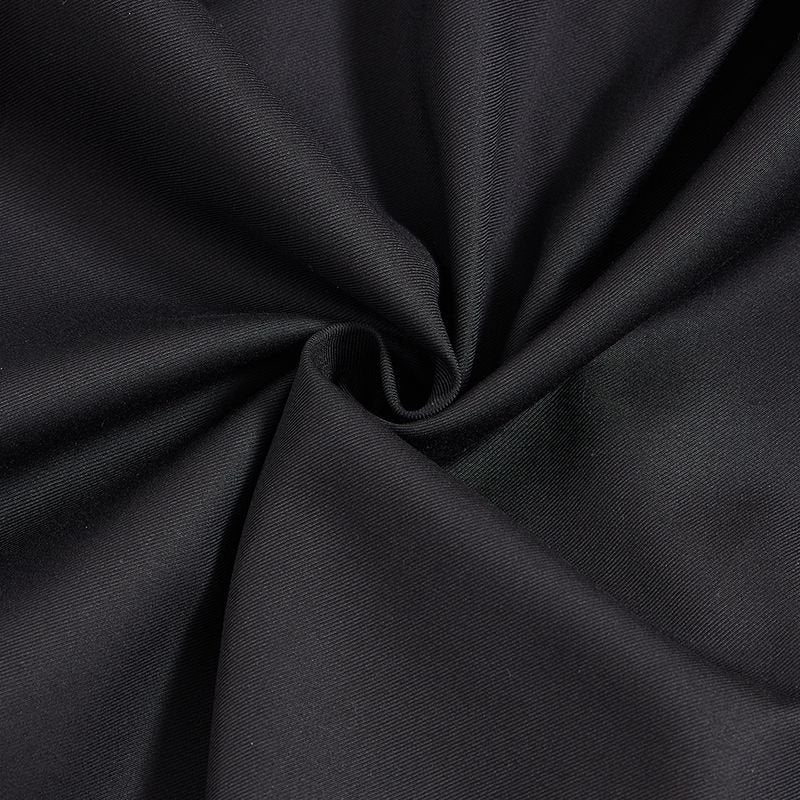 Pleated loose wide-leg trousers
