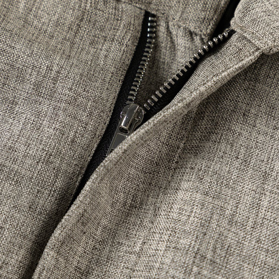 Linen Machete Loose Casual Pants Brown