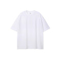 Solid Color Cotton T-Shirt White