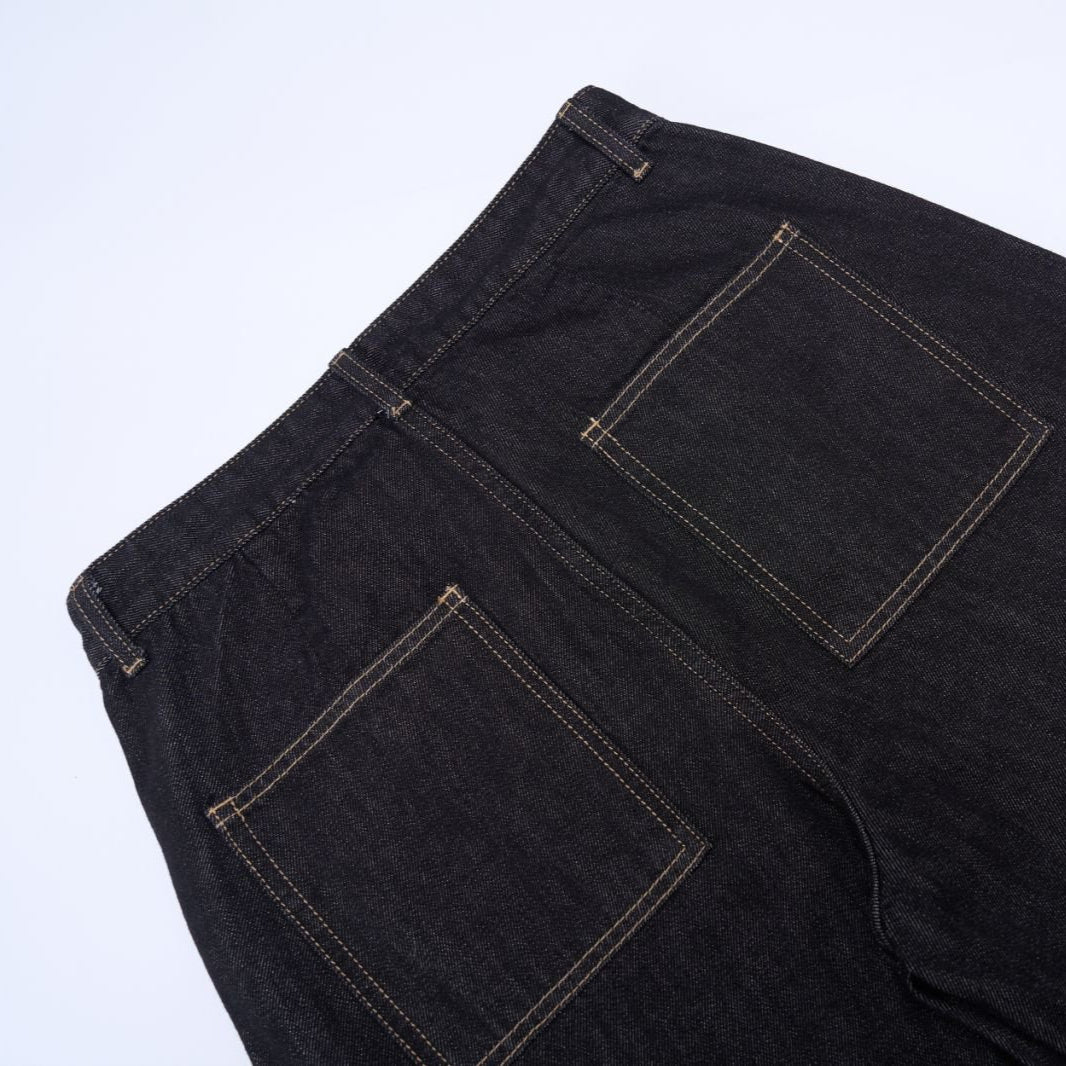 Baggy Curved Blade Jeans