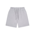 Solid color retro shorts Grey